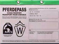 Abbildung eines Equidenpasses